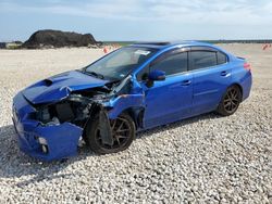 Salvage cars for sale at New Braunfels, TX auction: 2016 Subaru WRX STI Limited