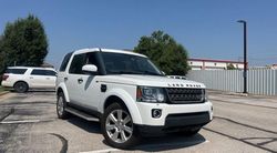 Salvage cars for sale at Oklahoma City, OK auction: 2016 Land Rover LR4 HSE