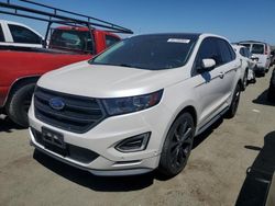 Salvage cars for sale at Martinez, CA auction: 2015 Ford Edge Sport