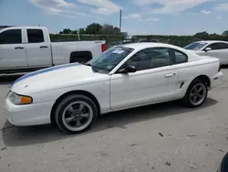 Salvage cars for sale at Orlando, FL auction: 1998 Ford Mustang GT