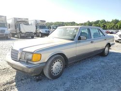 Salvage cars for sale at Ellenwood, GA auction: 1991 Mercedes-Benz 420 SEL