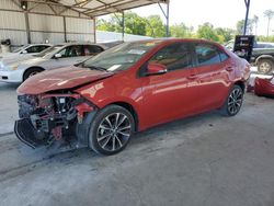 Salvage cars for sale at Cartersville, GA auction: 2017 Toyota Corolla L