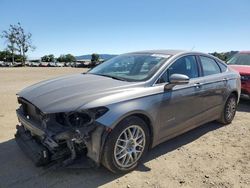Salvage cars for sale at San Martin, CA auction: 2013 Ford Fusion SE Hybrid