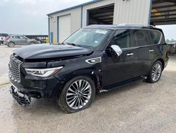 Salvage cars for sale at Houston, TX auction: 2018 Infiniti QX80 Base