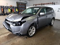 Salvage cars for sale from Copart Candia, NH: 2014 Mitsubishi Outlander SE