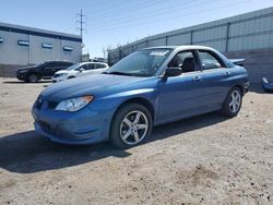 Salvage cars for sale at Albuquerque, NM auction: 2007 Subaru Impreza 2.5I