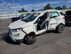 Ford Vehiculos salvage en venta: 2020 Ford Ecosport Titanium