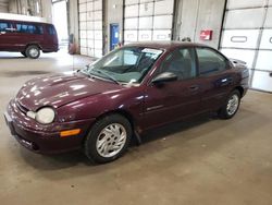 Salvage cars for sale from Copart Blaine, MN: 1999 Dodge Neon Highline