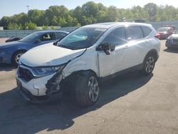 Salvage cars for sale at Assonet, MA auction: 2017 Honda CR-V EXL