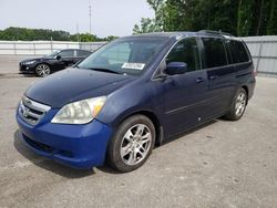 Salvage cars for sale at Dunn, NC auction: 2006 Honda Odyssey EXL