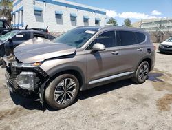 Hyundai Santa fe Limited salvage cars for sale: 2019 Hyundai Santa FE Limited