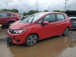 Salvage cars for sale at Columbus, OH auction: 2015 Honda FIT EX