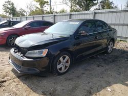 Salvage cars for sale at Riverview, FL auction: 2013 Volkswagen Jetta TDI