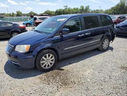 Salvage cars for sale at Riverview, FL auction: 2015 Chrysler Town & Country Touring