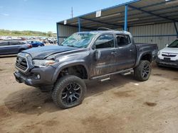 Salvage cars for sale from Copart Colorado Springs, CO: 2018 Toyota Tacoma Double Cab