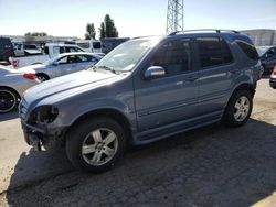 Salvage cars for sale at Hayward, CA auction: 2005 Mercedes-Benz ML 350