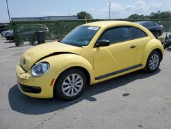 Salvage cars for sale from Copart Orlando, FL: 2015 Volkswagen Beetle 1.8T