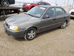Salvage cars for sale from Copart Appleton, WI: 2001 Hyundai Accent GL