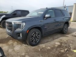 Salvage cars for sale at Woodhaven, MI auction: 2021 GMC Yukon AT4