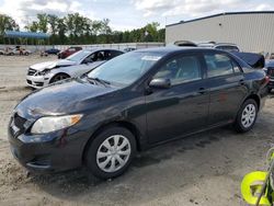 Salvage cars for sale at Spartanburg, SC auction: 2010 Toyota Corolla Base