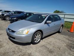 Salvage cars for sale at Mcfarland, WI auction: 2004 Honda Accord EX