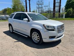 Salvage cars for sale at North Billerica, MA auction: 2016 GMC Acadia Denali