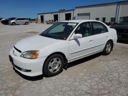 Salvage cars for sale at Kansas City, KS auction: 2003 Honda Civic Hybrid