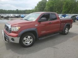 Salvage cars for sale from Copart Glassboro, NJ: 2007 Toyota Tundra Double Cab SR5