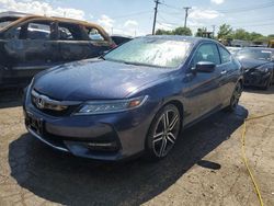 Salvage cars for sale at Chicago Heights, IL auction: 2016 Honda Accord Touring