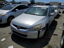 Salvage cars for sale at auction: 2005 Honda Accord LX