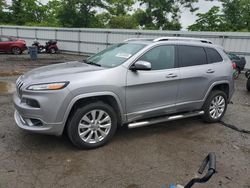 Jeep Cherokee Overland salvage cars for sale: 2016 Jeep Cherokee Overland