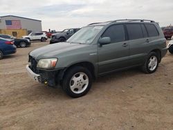 Salvage cars for sale from Copart Amarillo, TX: 2005 Toyota Highlander Limited