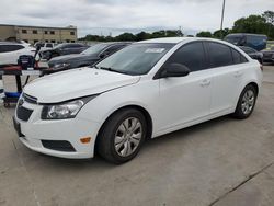 Salvage cars for sale at Wilmer, TX auction: 2014 Chevrolet Cruze LS