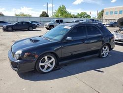 Salvage cars for sale at Littleton, CO auction: 2002 Subaru Impreza WRX