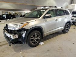 Salvage cars for sale at Sandston, VA auction: 2016 Toyota Highlander XLE