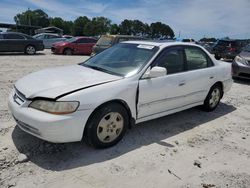 Salvage cars for sale at Loganville, GA auction: 2001 Honda Accord EX