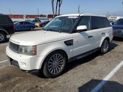 Salvage cars for sale from Copart Van Nuys, CA: 2010 Land Rover Range Rover Sport HSE