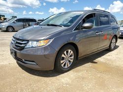 Salvage cars for sale at Mcfarland, WI auction: 2015 Honda Odyssey EXL