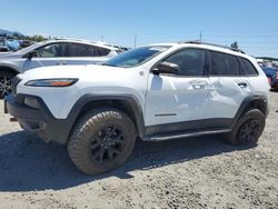 Jeep Cherokee salvage cars for sale: 2015 Jeep Cherokee Trailhawk