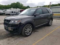 Ford Explorer salvage cars for sale: 2017 Ford Explorer Limited