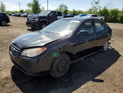 Salvage cars for sale from Copart Montreal Est, QC: 2008 Hyundai Elantra GL