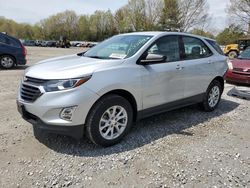 Salvage cars for sale at North Billerica, MA auction: 2018 Chevrolet Equinox LS