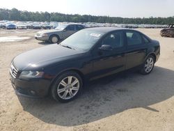 Salvage cars for sale from Copart Harleyville, SC: 2011 Audi A4 Premium