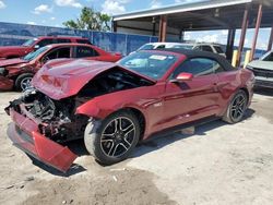 Ford Mustang gt Vehiculos salvage en venta: 2019 Ford Mustang GT