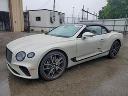 Bentley Continental gt salvage cars for sale: 2022 Bentley Continental GT