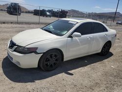 Acura salvage cars for sale: 2004 Acura TSX