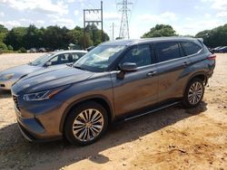 Salvage cars for sale at China Grove, NC auction: 2021 Toyota Highlander Platinum