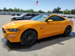 Salvage cars for sale at Fresno, CA auction: 2019 Ford Mustang GT