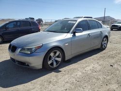 Salvage cars for sale at North Las Vegas, NV auction: 2007 BMW 525 I