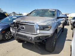 Salvage cars for sale from Copart Martinez, CA: 2010 Toyota Tundra Crewmax Limited